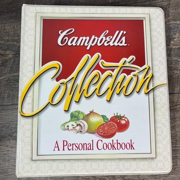 Campbell's Collection A Personal Cookbook Binder Recipes Vintage Rare 1997 - Picture 1 of 7